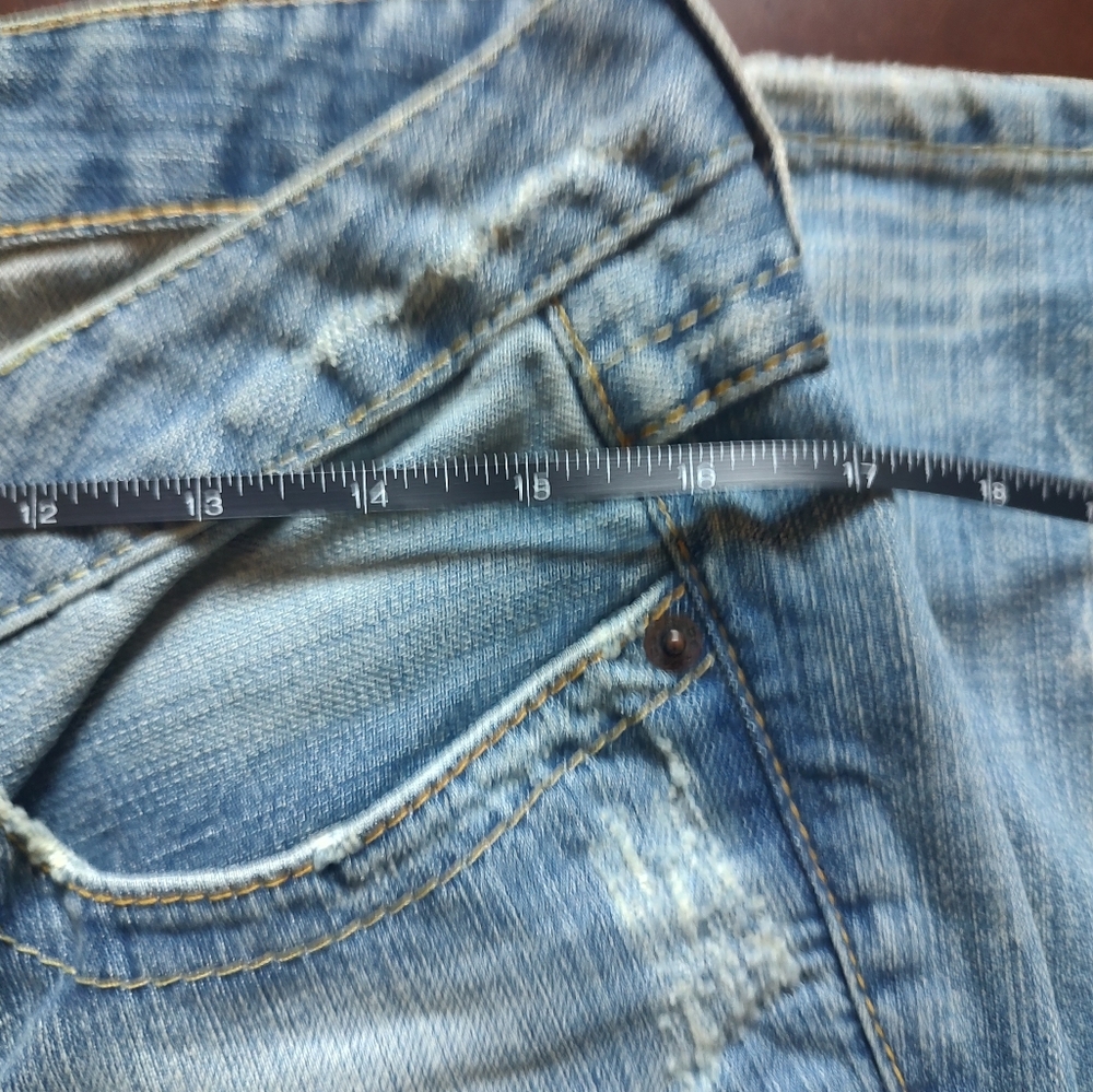 Bebe Vintage Wide Leg Jeans - Picture 5 of 9